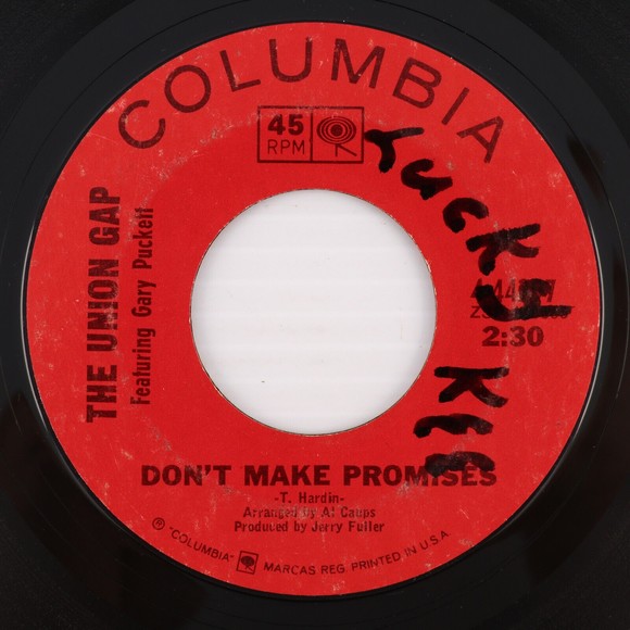 The Union Gap, Woman Woman / Don't Make Promises 45 rpm 7" Vinyl Record 4-44297 - Picture 1 of 8